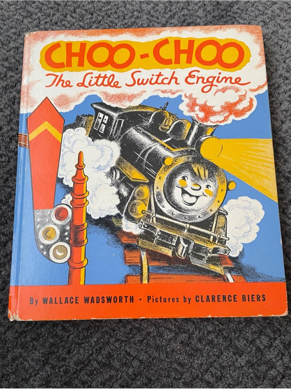 Choo-Choo The Little Switch Engine Kids Book Vintage 1941